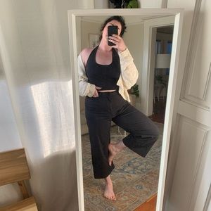 EVERLANE | Wide Leg High Rise Pants